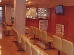待合いのある廊下  