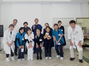 スタッフ集合の多目的室  