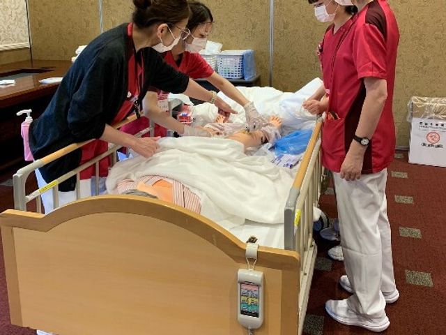 介助練習の居室  