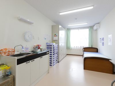 明るい清潔な居室