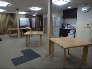 ケア施設の食堂