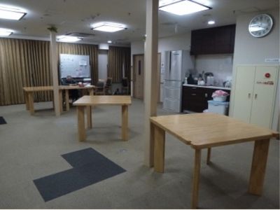 ケア施設の食堂