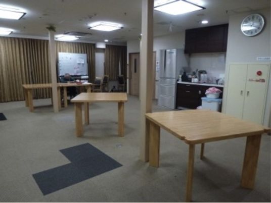 ケア施設の食堂