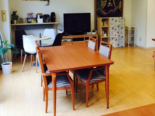 リビングの落ち着いた空間