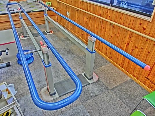 リハビリ用の器具室