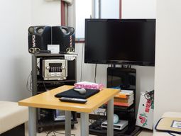 リビングのエンターテイメントセット