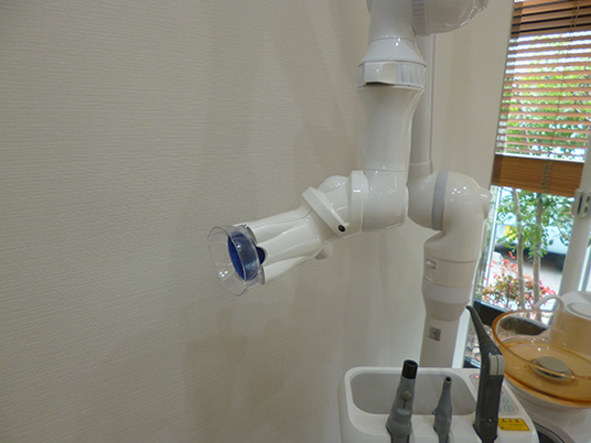 換気設備のある室内  