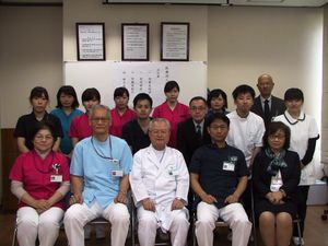スタッフ集合の会議室  