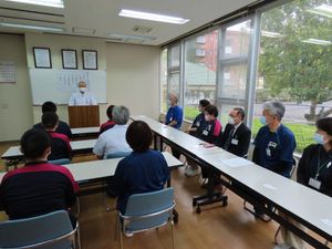研修する会議室  