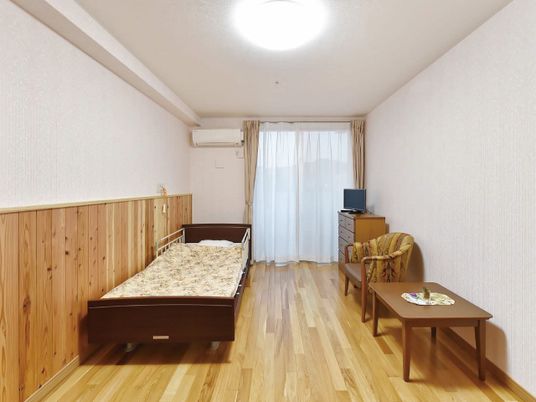 落ち着いた居室