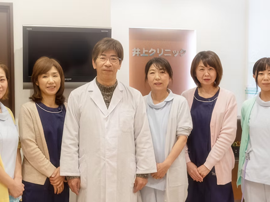 医療スタッフ集合の受付  