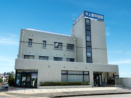 病院併設の外観  