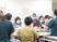 会議する職員の休憩室  