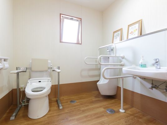 バリアフリー化されたトイレ
