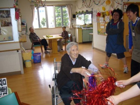 活気ある居室の一日