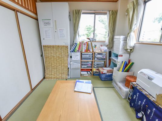 清潔な和室の居室