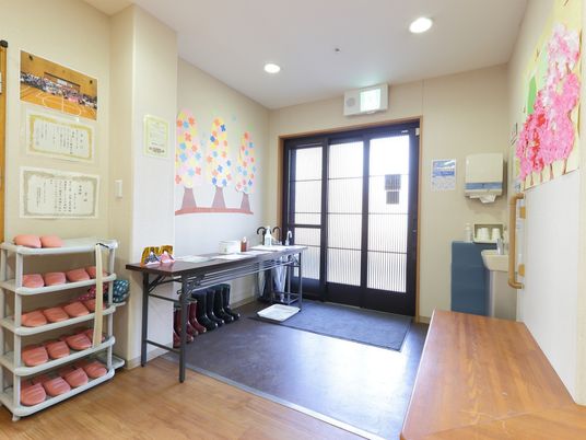 レクリエーション準備の空間