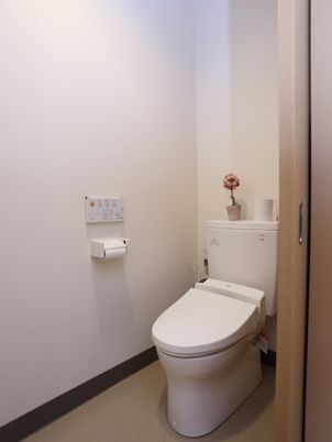清潔なトイレスペース