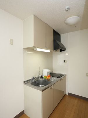 居室のキッチンコーナー