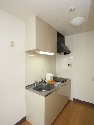 居室のキッチンコーナー