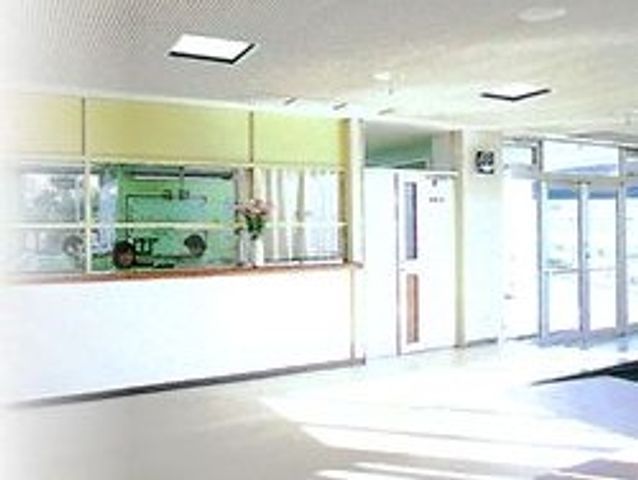 明るいエントランス  