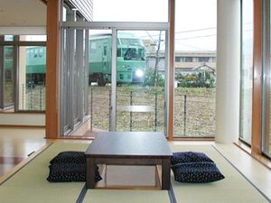畳敷きの和室  