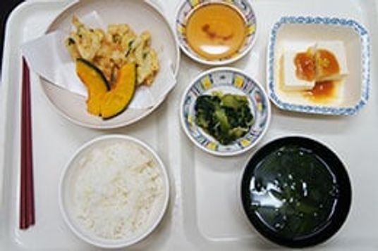 バランスの取れた食事メニュー