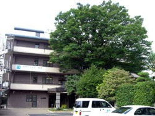 建物外観と駐車車両のある外観  