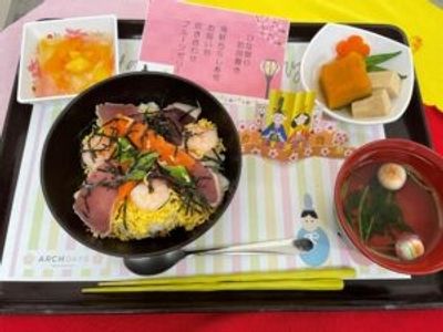 料理の盛り付け