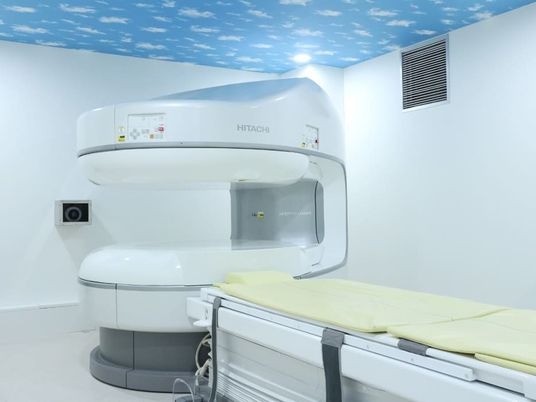 機能訓練室の医療機器  