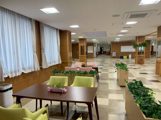 広々とした共有スペース