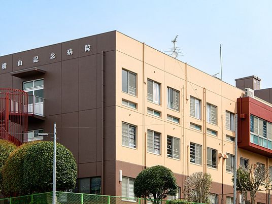 病院の外観  