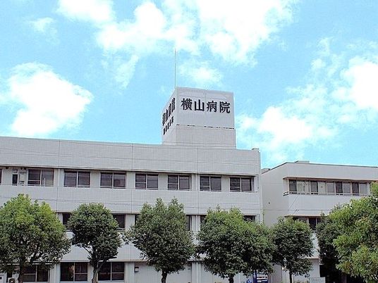 病院の外観  