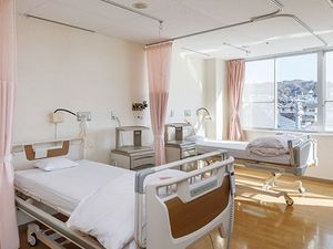 明るい居室  