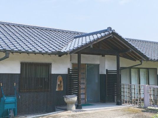 和風の外観  