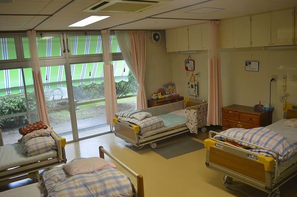 自然光が入る居室