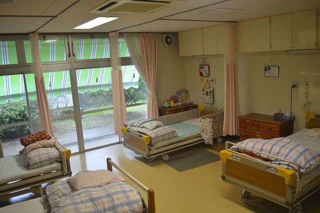 自然光が入る居室