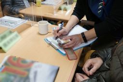 機能訓練中の利用者様