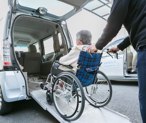 車椅子での車両乗降