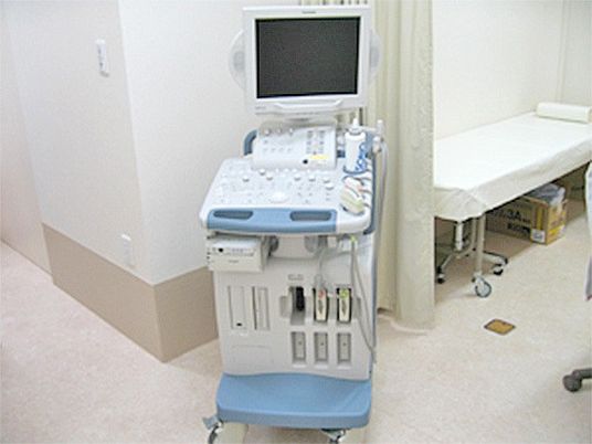 機器が置かれた機能訓練室  