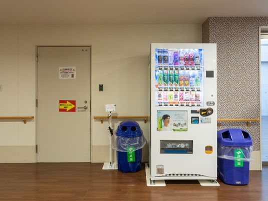 飲み物の自動販売機