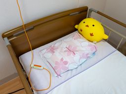 かわいいぬいぐるみのベッド
