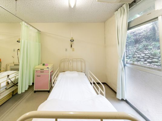 やさしい光が入る居室