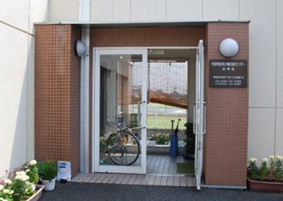 軽やかなエントランス