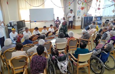 音楽演奏会の様子