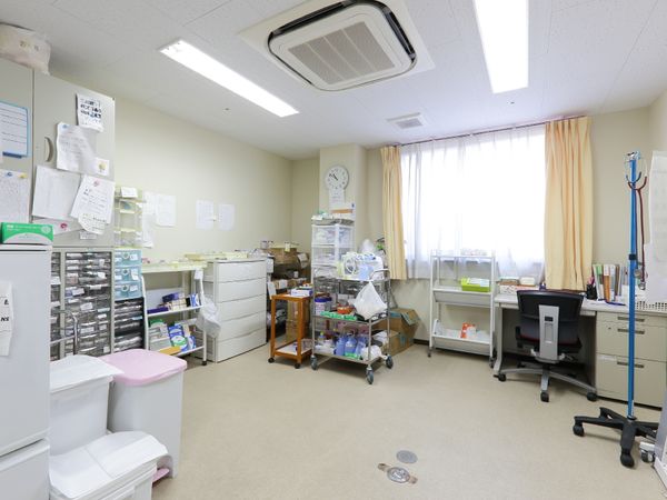 整理された医療室
