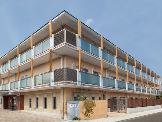 きれいな施設外観