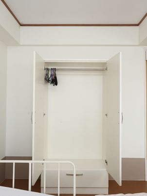 開閉可能なクローゼット