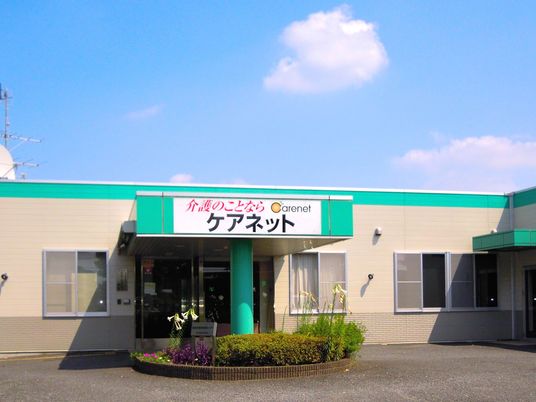 外観と看板  