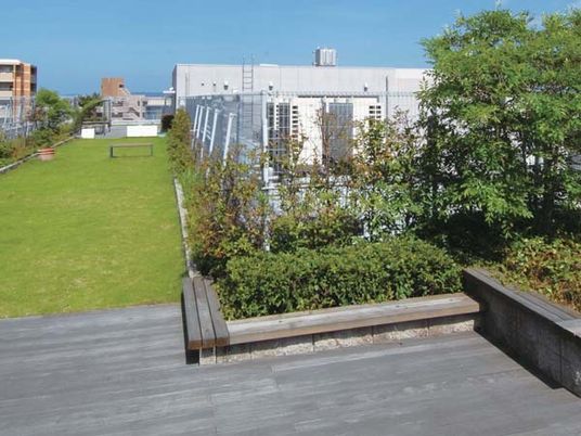 屋上の庭園  